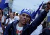 Nicaragua se echa a la calle para protestar contra Ortega