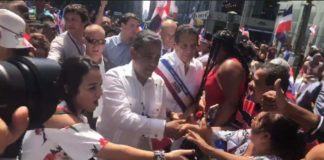 Gobernador Cuomo y el Congresista Espaillat acaparan la atención del Desfile Nacional Dominicano en NY