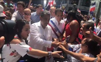 Gobernador Cuomo y el Congresista Espaillat acaparan la atención del Desfile Nacional Dominicano en NY