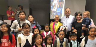 Leila Arbaje recoleta mochilas y útiles escolares para niños de la República Dominicana