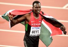 Muere Nicholas Bett, ex-campeón mundial en 400 metros con vallas