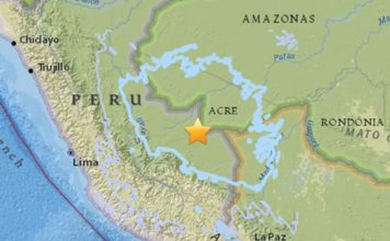 Se registra sismo en Perú de magnitud 7,1
