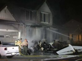 Hombre roba y estrella una avioneta contra su propia casa para matar a su mujer en Utah (EEUU)