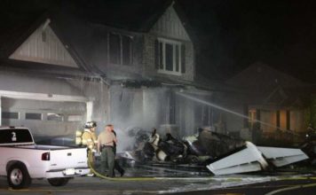 Hombre roba y estrella una avioneta contra su propia casa para matar a su mujer en Utah (EEUU)