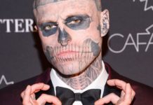 Hallan muerto a «Zombie Boy», el modelo que tenía el cuerpo tatuado con huesos y órganos