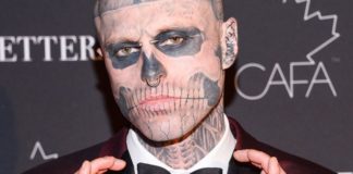 Hallan muerto a «Zombie Boy», el modelo que tenía el cuerpo tatuado con huesos y órganos