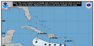 ISAAC se debilita a depresión tropical