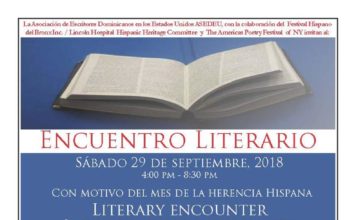 ASEDEU y otras entidades invitan a Encuentro Literario en Mes de la Herencia Hispana en USA