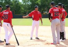 Escogido recibió a 44 jugadores en su primer día de entrenamiento