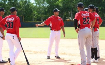 Escogido recibió a 44 jugadores en su primer día de entrenamiento