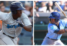 Sánchez y Bruján homenajeados por los Rays de Tampa Bay