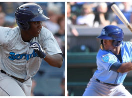 Sánchez y Bruján homenajeados por los Rays de Tampa Bay