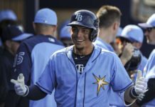 Willy Adames espera jugar en noviembre