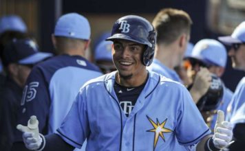 Willy Adames espera jugar en noviembre