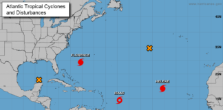 ONAMET continúa vigilando trayectoria tormenta Isaac