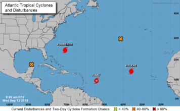 ONAMET continúa vigilando trayectoria tormenta Isaac