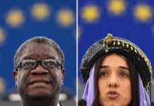 Nadia Murad y Denis Mukwege, premios Nobel de la Paz