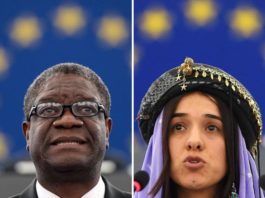 Nadia Murad y Denis Mukwege, premios Nobel de la Paz