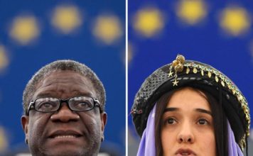 Nadia Murad y Denis Mukwege, premios Nobel de la Paz