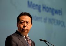 China dice que presidente de Interpol es investigado, Interpol anunció su renuncia