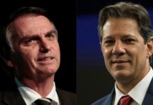 Bolsonaro gana con un amplio margen a Haddad en las elecciones de Brasil