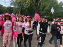 Dominicanos caminan en favor de la lucha contra el cáncer en New York