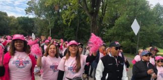 Dominicanos caminan en favor de la lucha contra el cáncer en New York