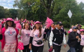 Dominicanos caminan en favor de la lucha contra el cáncer en New York