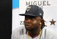 Miguel Sanó: «Sólo fue un accidente; ya todo está bien, gracias a Dios»