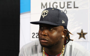 Miguel Sanó: «Sólo fue un accidente; ya todo está bien, gracias a Dios»