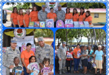 Comandancia General de la Fuerza Aérea Entregan Raciones Alimenticias