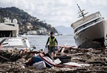 Venecia inundada: las impresionantes imágenes de la ciudad bajo el agua por las tormentas en el norte de Italia