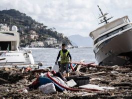 Venecia inundada: las impresionantes imágenes de la ciudad bajo el agua por las tormentas en el norte de Italia