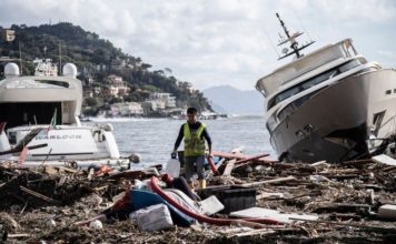 Venecia inundada: las impresionantes imágenes de la ciudad bajo el agua por las tormentas en el norte de Italia