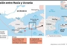 Presidente ucraniano alude a la «amenaza de una guerra total» con Rusia