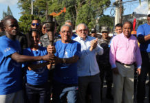 Ministro de Deportes encabeza recorrido de la antorcha de Olimpiadas Especiales en Mao