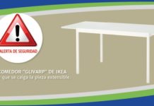 Proconsumidor pide devolver mesa de comedor “Glivard” de Ikea, por riesgo de accidente