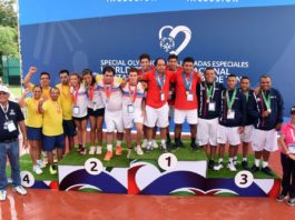 RD suma 16 medallas en el Invitacional Mundial de Tenis de Olimpiadas Especiales
