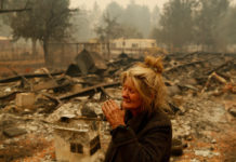«No nos quedó nada»: El incendio que arrasa California destruye por completo una localidad