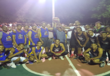 Dejan oficialmente inaugurado, el torneo de baloncesto navideño 2018, en la comunidad de Los Guaricanos