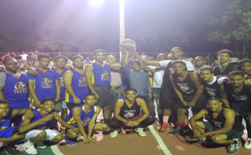 Dejan oficialmente inaugurado, el torneo de baloncesto navideño 2018, en la comunidad de Los Guaricanos