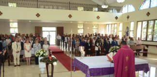 PROINDUSTRIA realiza misa por 11mo. aniversario