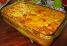 Pastelón de harina de maíz