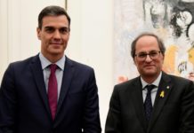 Momentos de tensión durante reunión excepcional del gobierno español