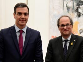 Momentos de tensión durante reunión excepcional del gobierno español