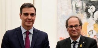 Momentos de tensión durante reunión excepcional del gobierno español