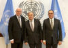 Embajador José Singer sostiene reunión de trabajo con Antonio Guterres, con miras a presidencia Consejo Seguridad ONU durante enero 2019