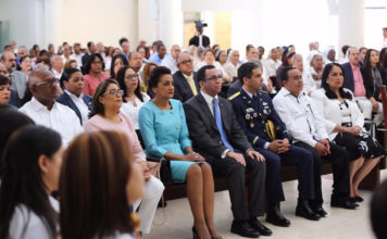 Primera dama asiste a eucaristía por 40 años de ordenación de monseñor Benito Ángeles e inauguración oficinas Vicaría Episcopal
