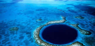Exploran en vivo el Gran Agujero Azul de Belice, absorbente enigma del mundo oceánico