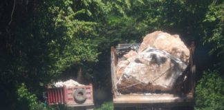 BARAHONA: Empresa de Gonzalo Castillo destruye montaña sobre río en La Ciénaga